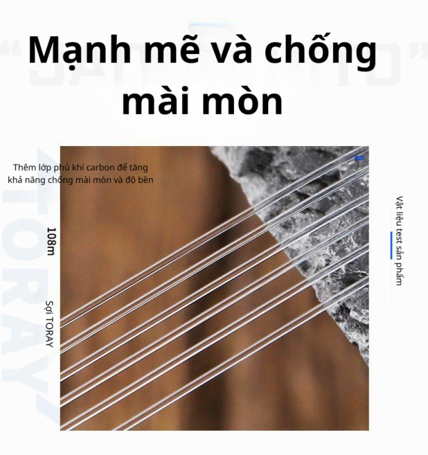 Dây Câu Toray Nhật Bản Cao Cấp - Hình ảnh 3