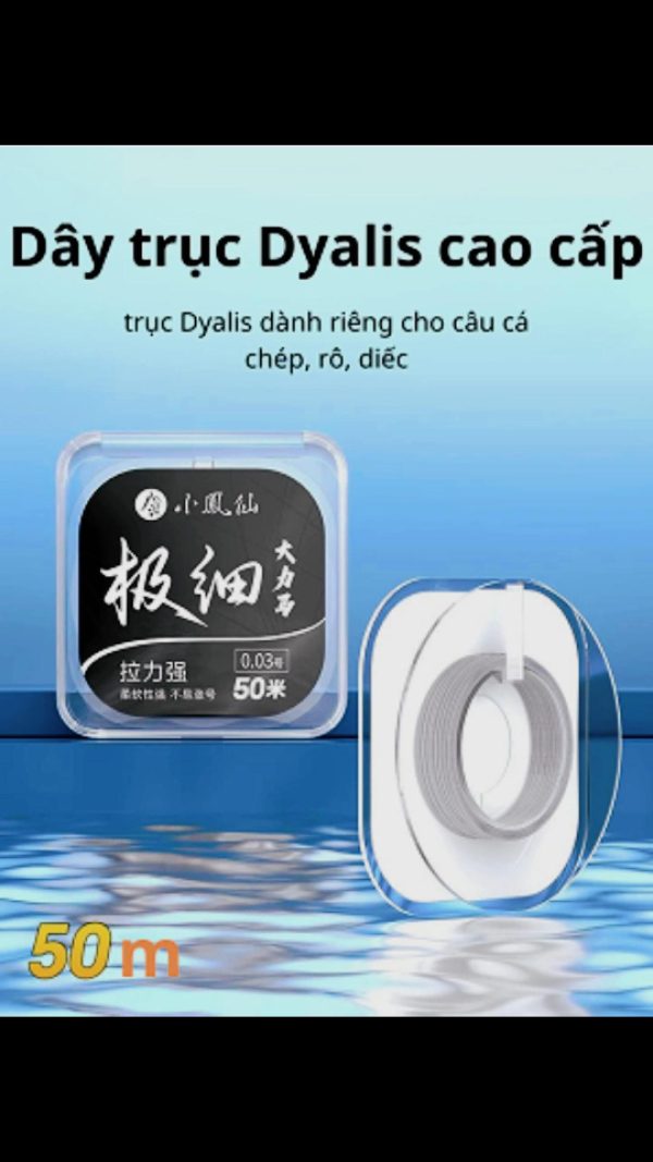 🎣 DÂY DÙ LÀM THẺO DYALIS CAO CẤP – SIÊU MỎNG, SIÊU BỀN, CỰC NHẠY! 🎣 - Hình ảnh 6
