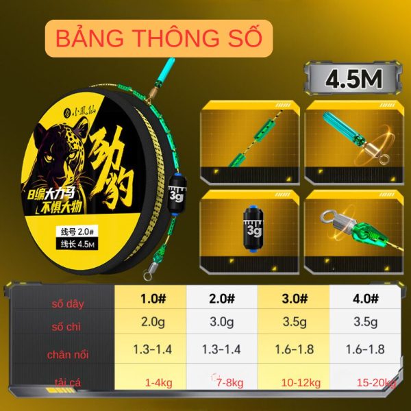 Trục Săn Hàng PE-X64 Buộc Sẵn - Hình ảnh 3