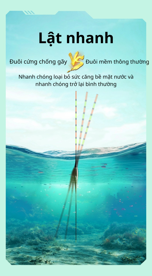 Phao Cảm Biến Đổi Màu Linxiang Cao Cấp - Hình ảnh 2