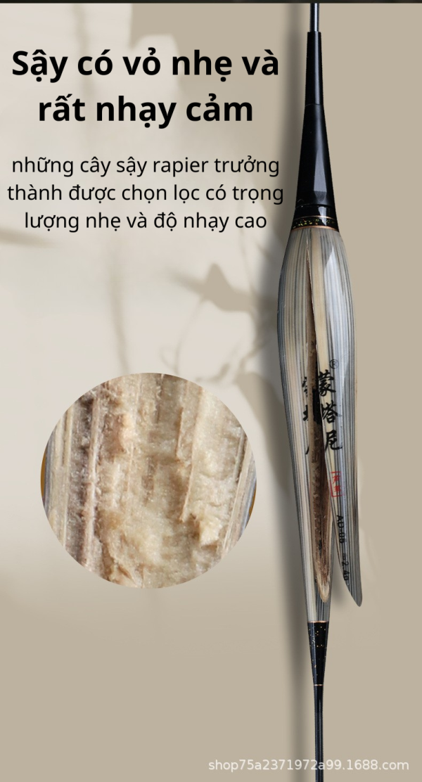 ​PHAO SẬY SIÊU NHẠY MONTANI CAO CẤP - ĐỈNH CAO CỦA SỰ NHẠY BÉN CÂU CÁ - Ảnh 6