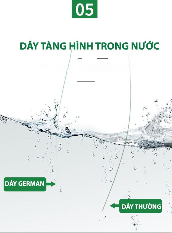 DÂY CÂU GERMAN CÂU CÁ LỚN CUỘN 100M - Hình ảnh 8
