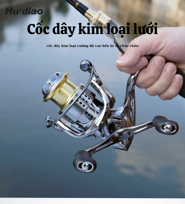 🎣 MÁY CÂU KIM LOẠI HAIDIAO CAO CẤP – ĐẲNG CẤP DÂN CÂU CHUYÊN NGHIỆP 🎣 - Hình ảnh 8