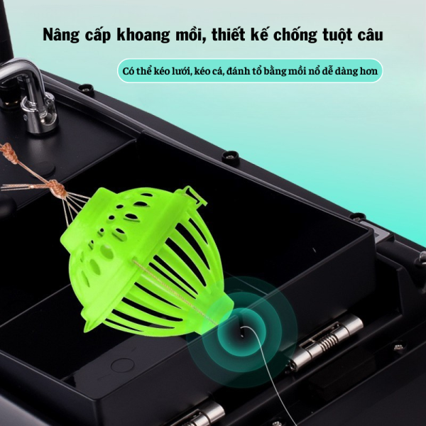 Thuyền Xả Mồi Điều Khiển Từ Xa GPS - Ảnh 3