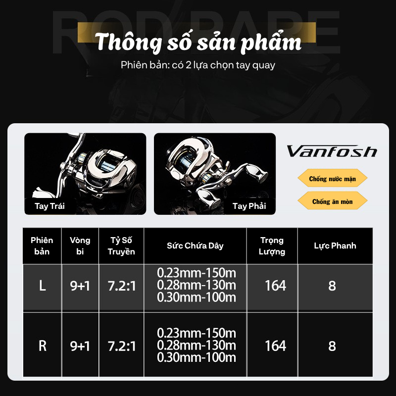 Máy Câu DC VanFosh - Ảnh 4