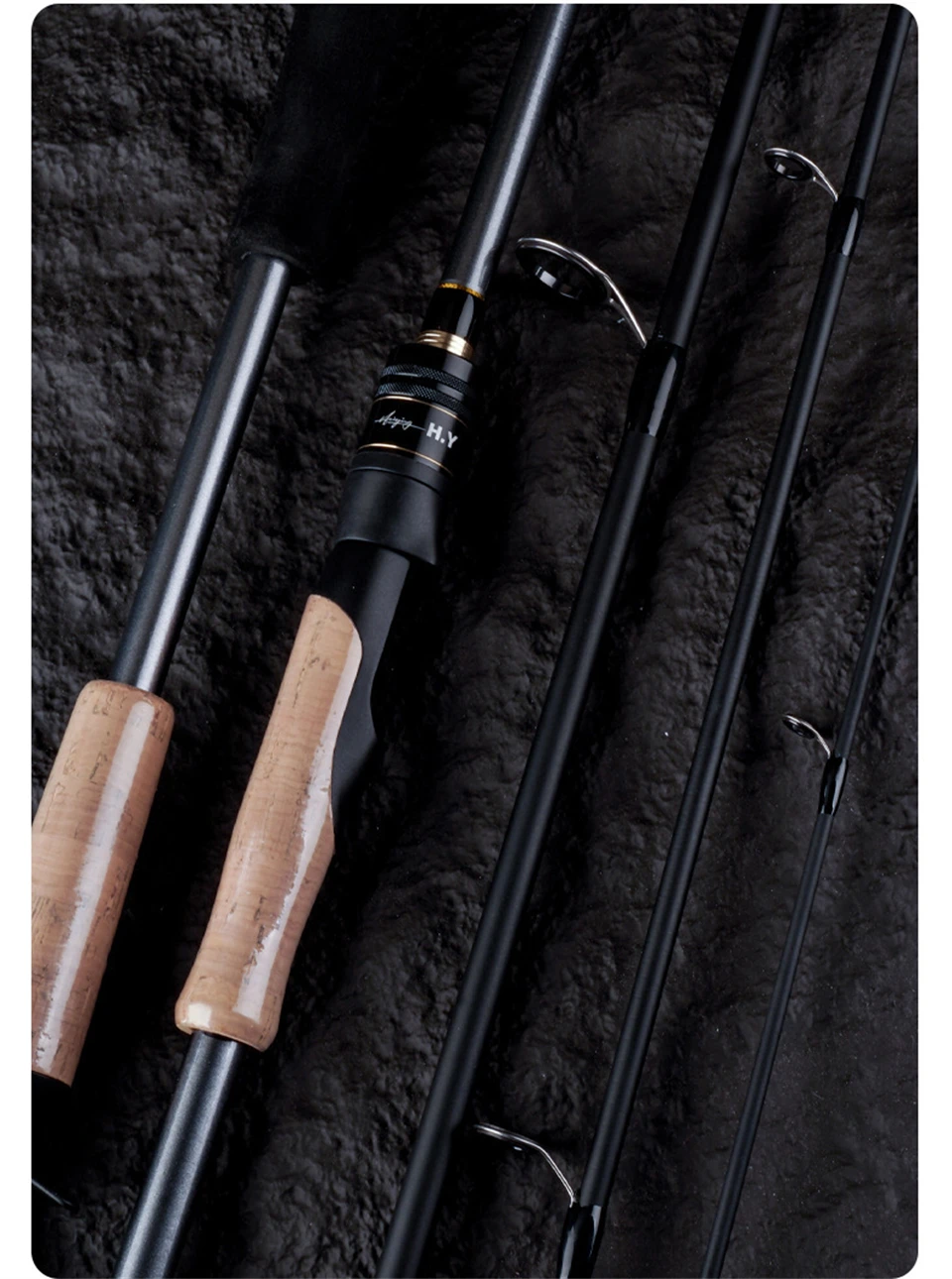 Cần Câu Du Lịch 4 Khúc 1.98m / 2.1m Carbon Fiber ML - Ảnh 15