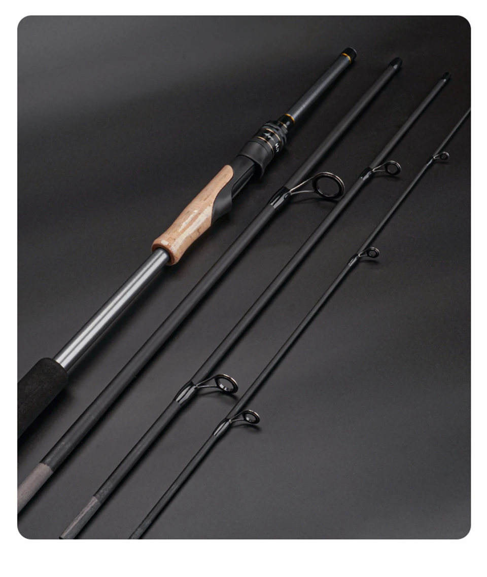 Cần Câu Du Lịch 4 Khúc 1.98m / 2.1m Carbon Fiber ML - Ảnh 17