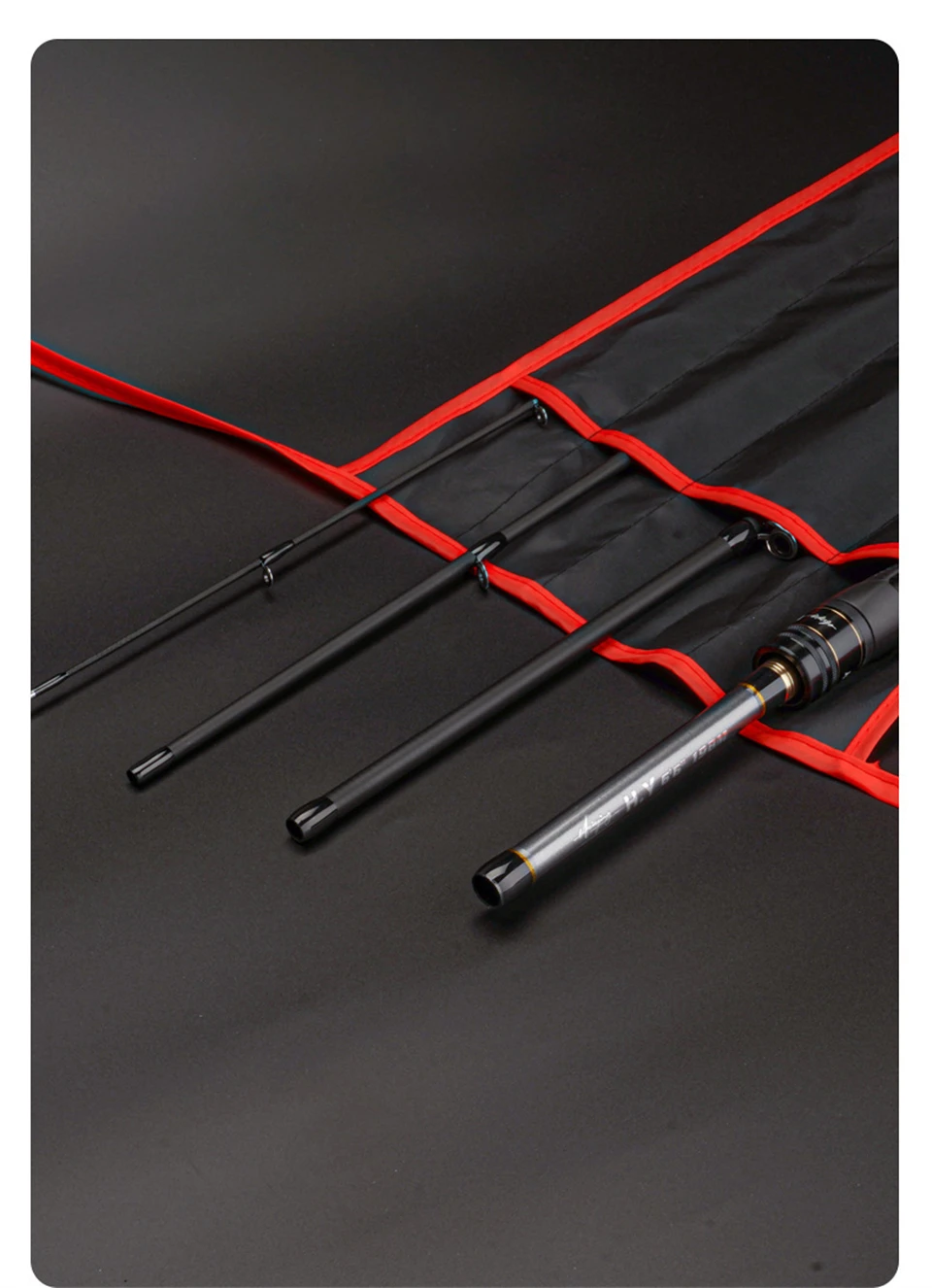 Cần Câu Du Lịch 4 Khúc 1.98m / 2.1m Carbon Fiber ML - Ảnh 19