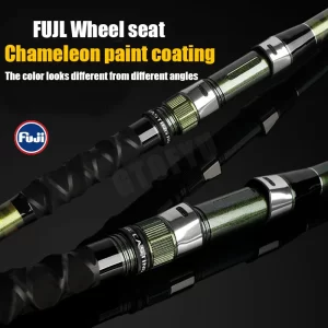 Alternative view of CẦN CÂU SURF ZHAN FU-V 3 KHÚC LAM PHONG – CARBON 40T