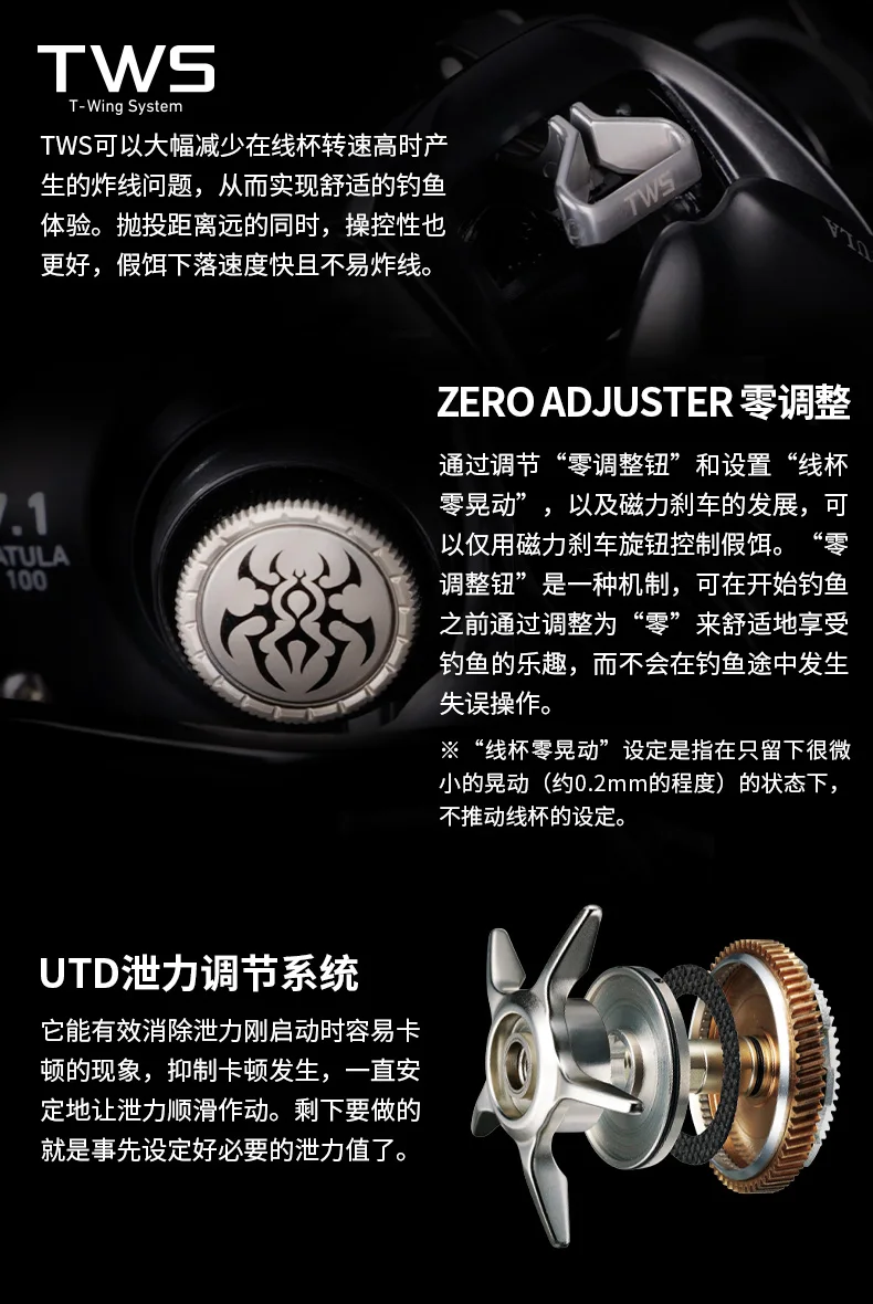 Máy câu DAIWA Tatula TW 200 2025 - Ảnh 8